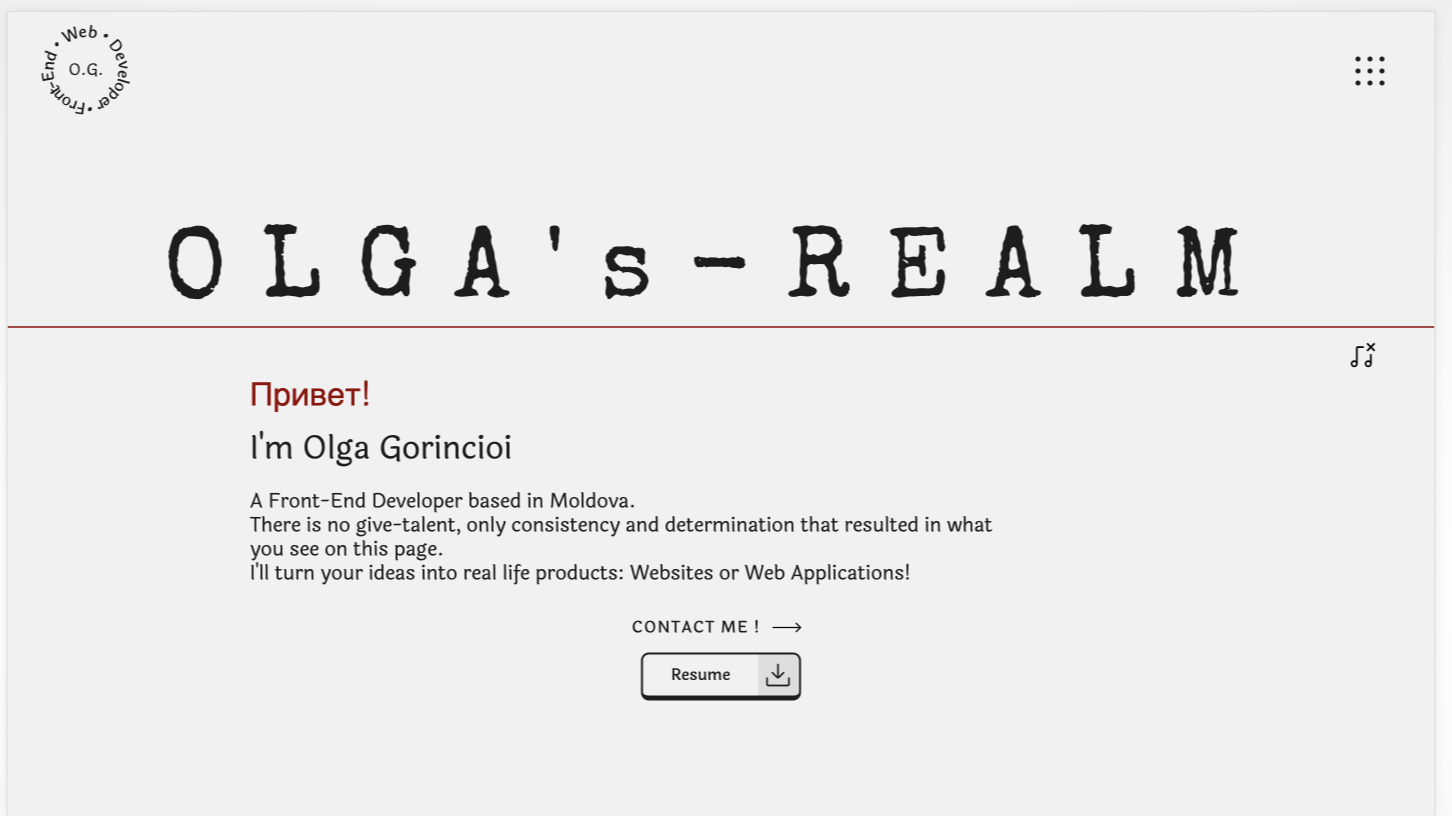 portfolio website card image